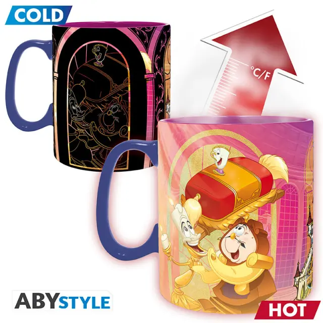 Κούπα DISNEY - Mug Heat Change - 460 ml - Beauty + the Beast (ABYMUGA637) 2