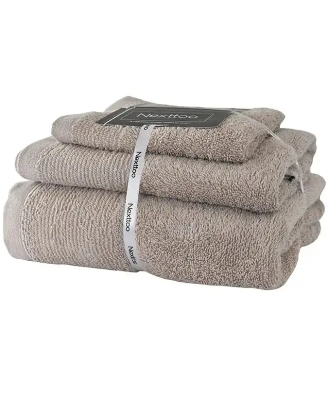 Σετ Πετσέτες 3Tεμ 100%CΟΤ 500GR 5004 Frappe Beige Σετ 3ων τεμαχίων