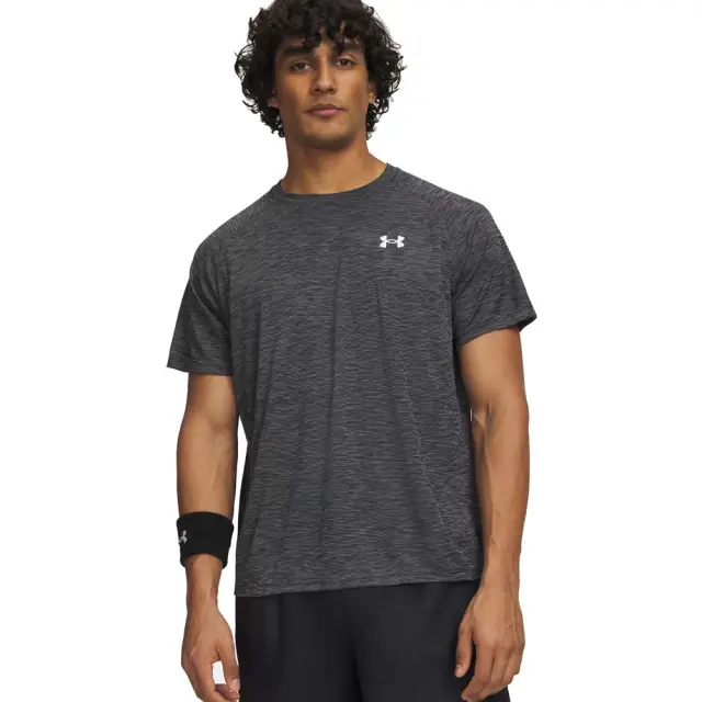 Under Armour Men's Tech Textured Shortsleeve T-Shirt Ανθρακί 1382796-001 (Under Armour) - XXLarge