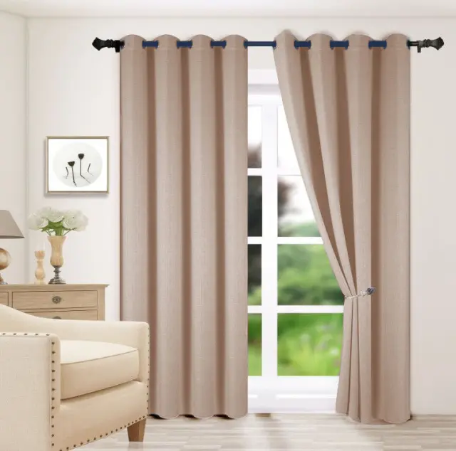 Κουρτίνα με τρούκς HS026-V05 Cipria - 140 x 270