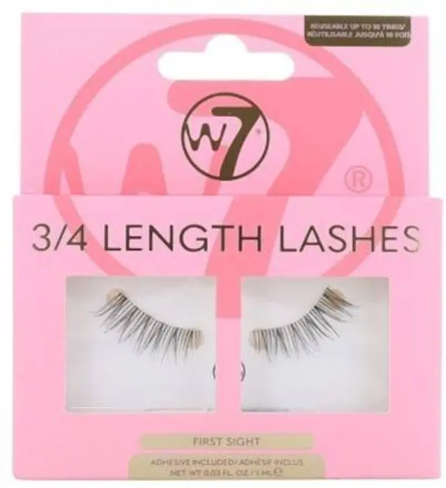 3/4 Length Lashes First Sight W7