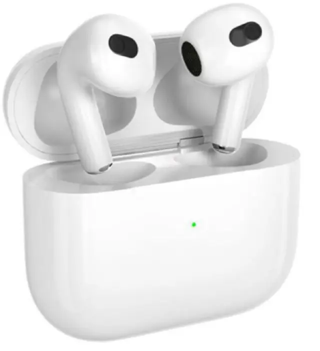 Pavareal In-ear Bluetooth Handsfree Ακουστικά με Θήκη Φόρτισης Άσπρα P4 2