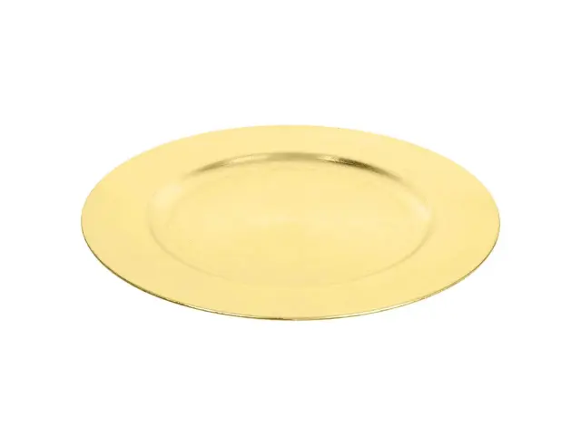 Πιατέλα σερβιρίσματος Fééric Lights & Christmas με διάμετρο 33cm - Gold 715850OR