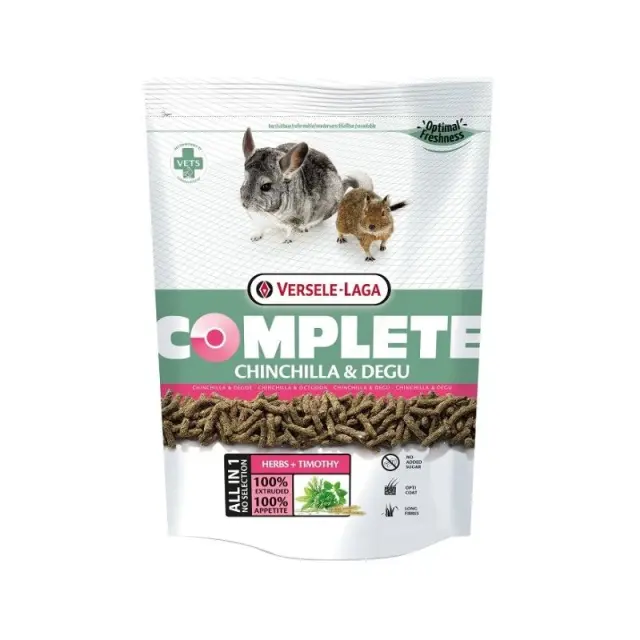 Versele Laga Complete Chinchilla & Degu Χόρτα για Τσιντσιλά / Ντέγκου με Βότανα 500gr