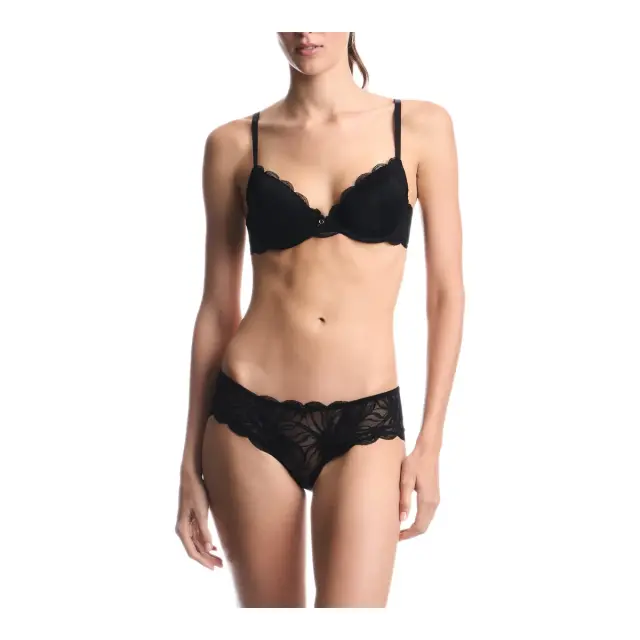 Emporio Armani Γυναικείο Σουτιέν Push-Up με Ενίσχυση, Χρώμα Μαύρο 2