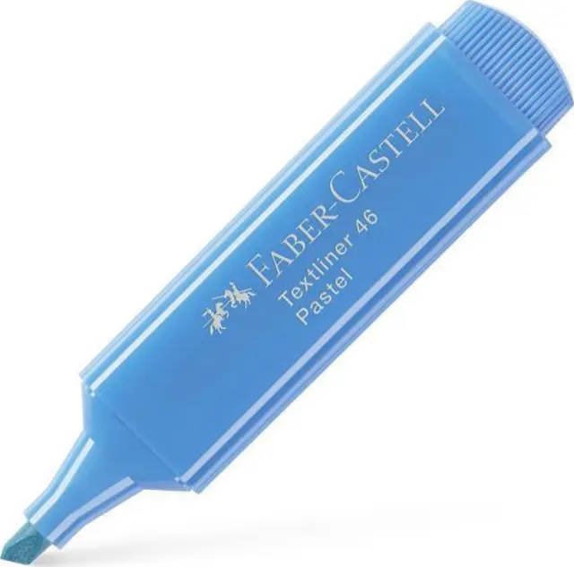 Μαρκαδόρος Υπογράμμισης Faber Castell 1546 Παστέλ ultramarine 154668