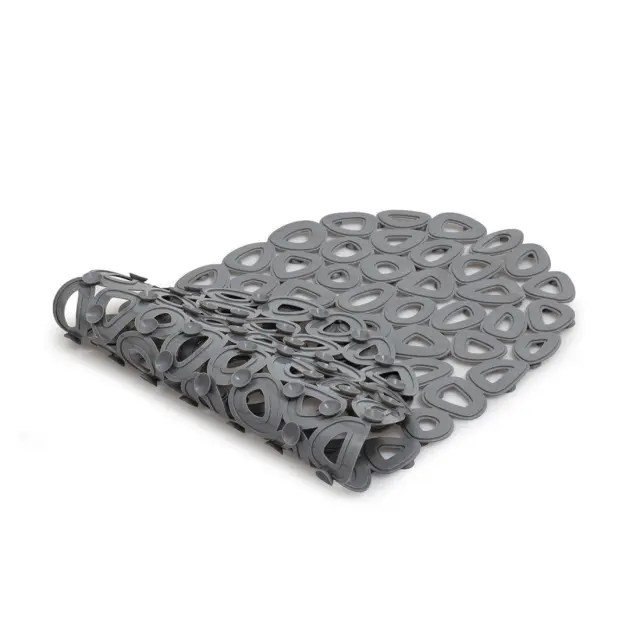Αντιολισθητικό Μπάνιου Eco 68X35Cm Ανακυκλωμένο Pvc Ανθρακι 2