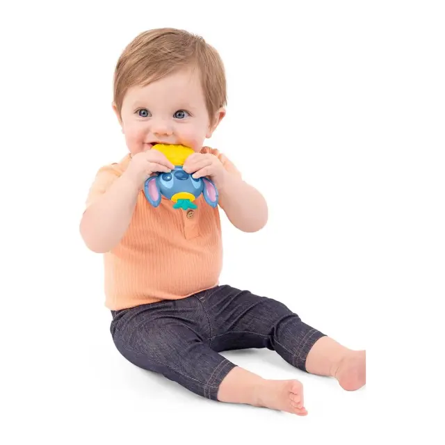 Bright Starts Disney Stitch Tropical Teethe Κουδουνίστρα Μασητικό 2
