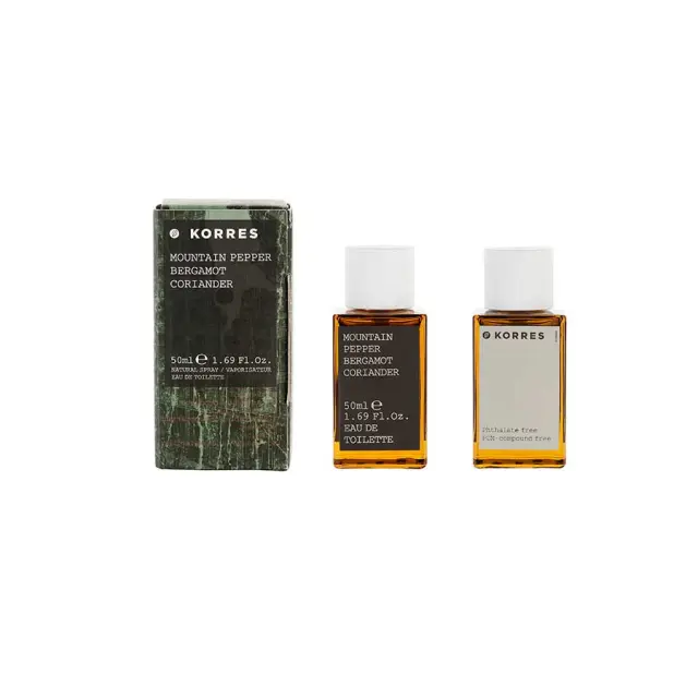 ΚΟΡΡΕΣ Eau De Toilette Ανδρικό Άρωμα Mountain Pepper Bergamot Coliander 50ml