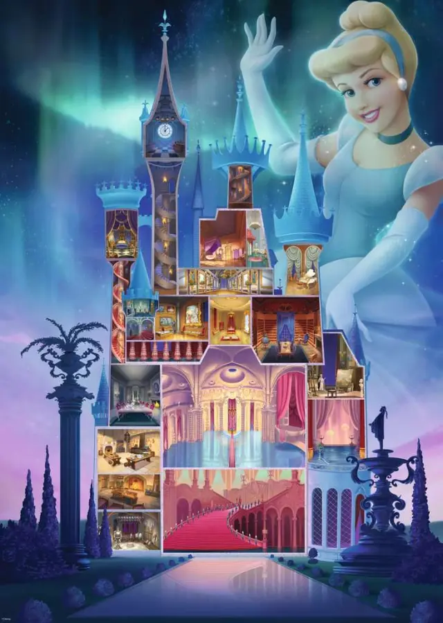 Παζλ DISNEY CASTLE - Cinderella - Puzzle 1000pcs 12000259 2