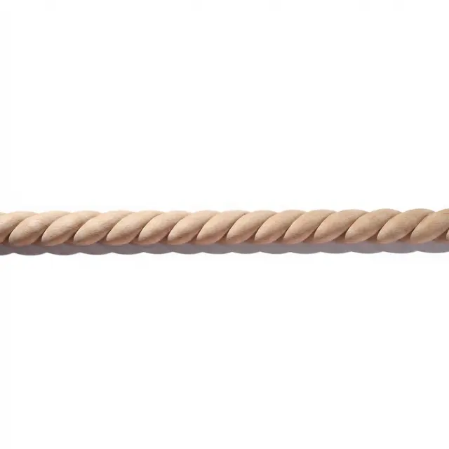 Ξυλόγλυπτη τρέσα από ατόφιο ξύλο, 1.1x0.5x50cm, DHW-006 2