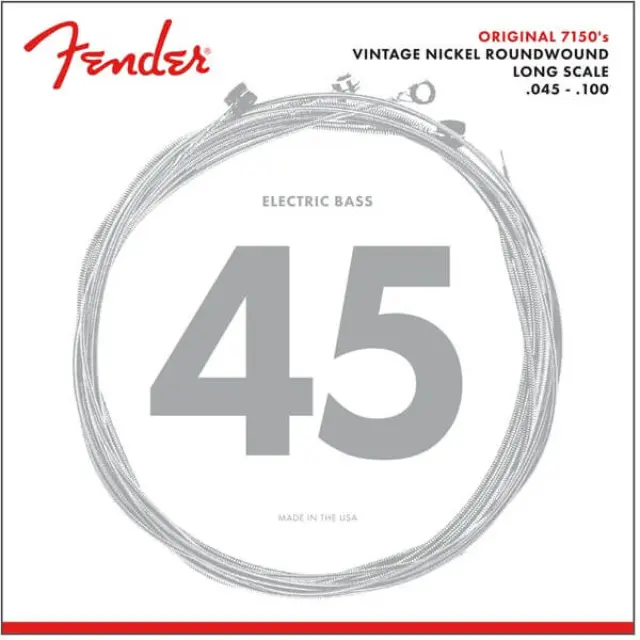 Fender 7150ML Pure Nickel Xορδές Ηλεκτρικού Μπάσου 45-100