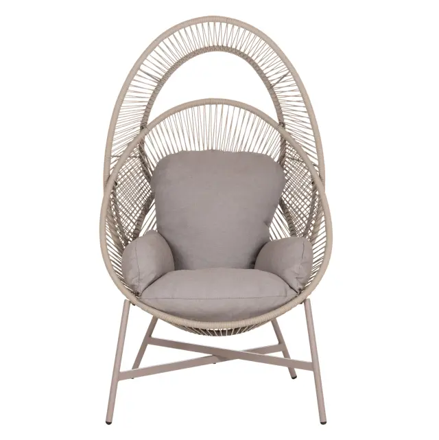 ΠΟΛΥΘΡΟΝΑ-ΦΩΛΙΑ FB96506.02 ΜΟΚΑ ΜΕΤΑΛΛΟ-P.E.RATTAN--ΓΚΡΙ ΜΑΞΙΛΑΡΙΑ 90x85x149Υεκ 3