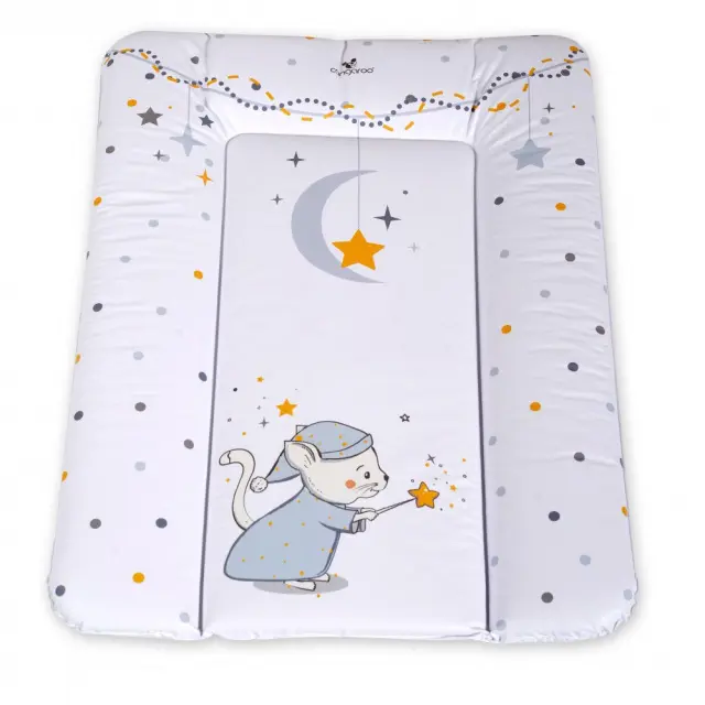Cangaroo Μαλακή Αλλαξιέρα Nappy από Πλαστικό Λευκό 50x70cm 3800146268992