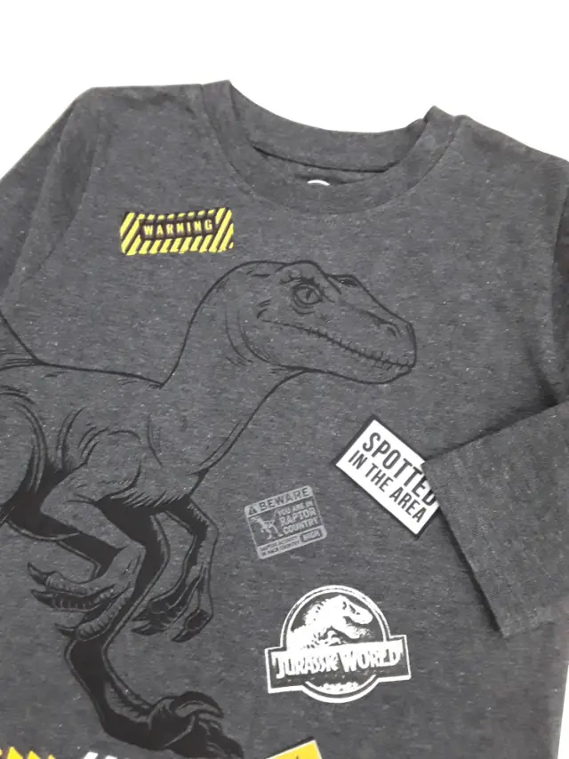 Μπλουζάκι Μακρυμάνικο Jurrasic World Grey 8020231 - 6-7 Y (122cm) 3