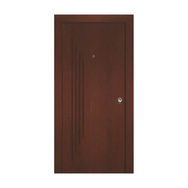 Θωρακισμένη πόρτα PVC K509 Κατασκευαστική
