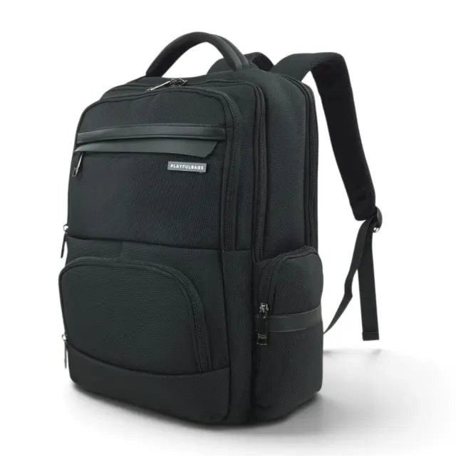 Επαγγελματικό Σακίδιο Πλάτης PLAYFULBAGS PS186-10 46x34x20cm 31L Laptop 15,6" Μαύρο 2