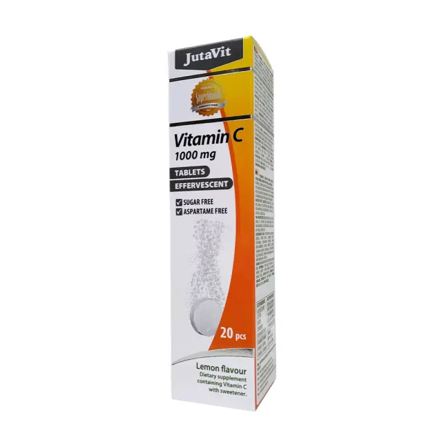 JutaVit Vitamin C 1000 mg effervescent tablet