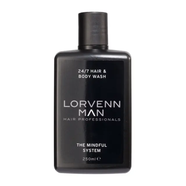 Lorvenn Man Αφρόλουτρο & Σαμπουάν 24/7 Hair & Body Wash The Mindful System 250ml