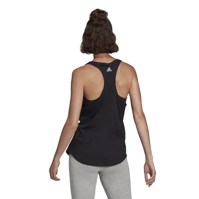 adidas Loungewear Essentials Loose Tank Top (GL0566-Black) - Μαύρο - XS 2
