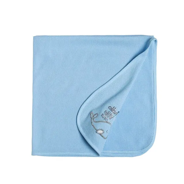 Κουβέρτα 2τμχ πικέ 100% cotton φάλαινα 3