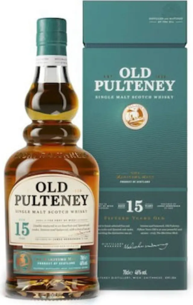 OLD PULTENEY 15 YEARS AGED SINGLE MALT WHISKY 700ML