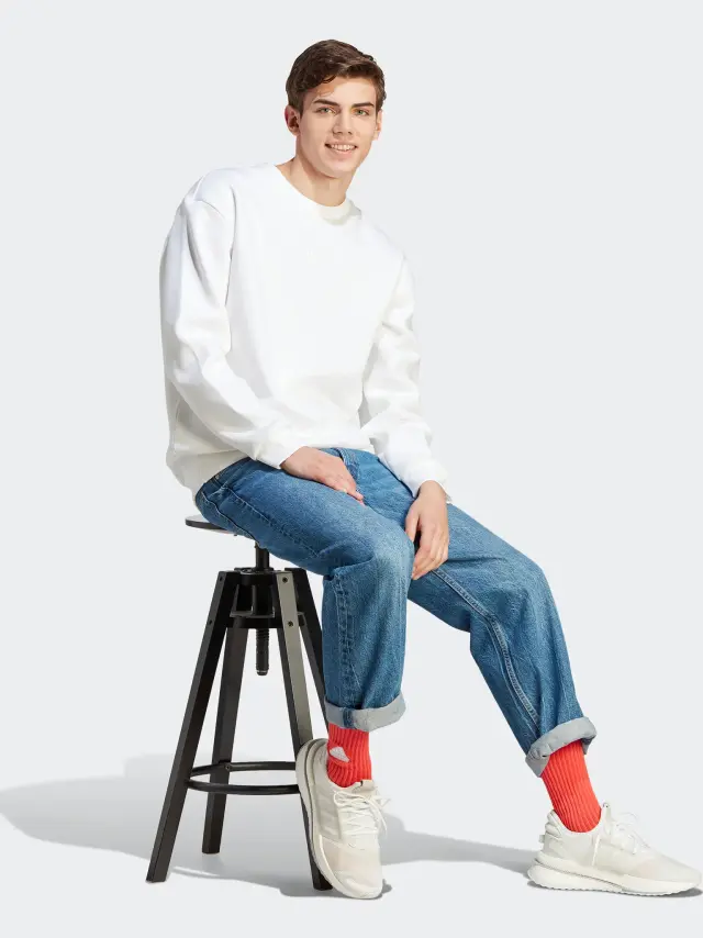 Μπλούζα All SZN IB4045 Λευκό Loose Fit - S 2