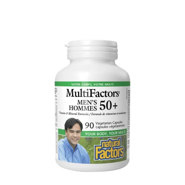 Natural Factors Men’s 50+ MultiFactors