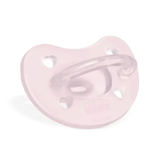 Chicco Physio Forma Soft Πιπίλα Σιλικόνης Ροζ για 0-6 μηνών 1τμχ 3