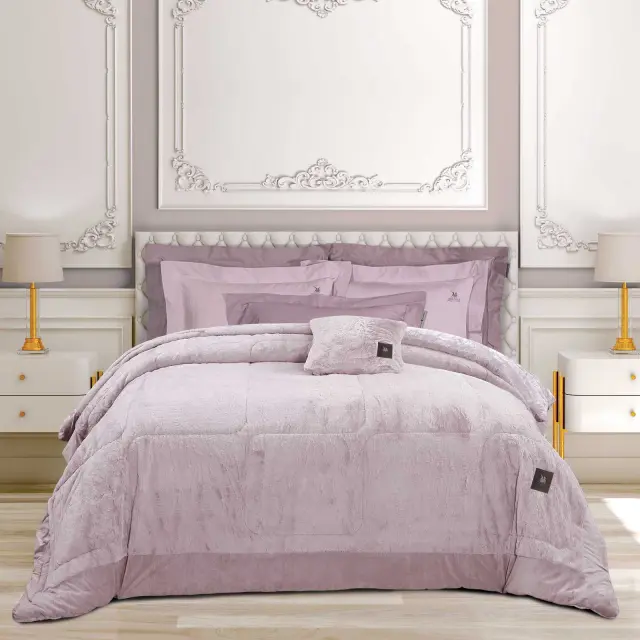 Κουβερτοπάπλωμα 240x250 King Size 850gsm Premium Greenwich Polo Club 3963 Nude 100% Πολυέστερ
