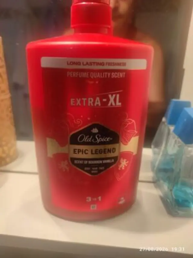 Old Spice Epic Legend 3 σε 1 Shower Gel & Σαμπουάν με Άρωμα Βανίλια για Άνδρες 1000ml