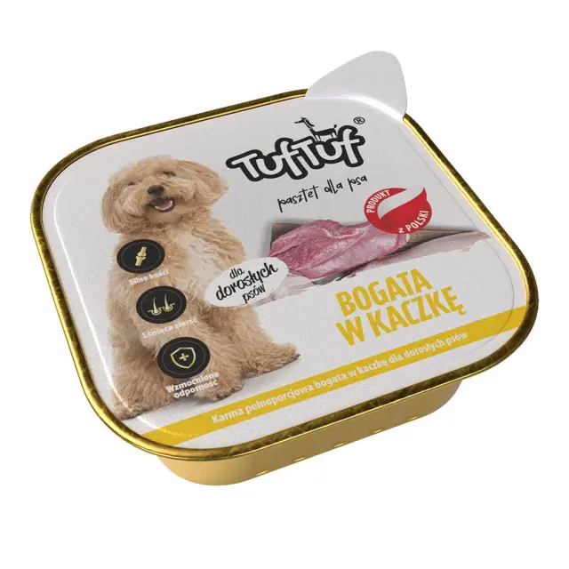 TUF TUF Alupak Duck Pate - wet dog food - 300g