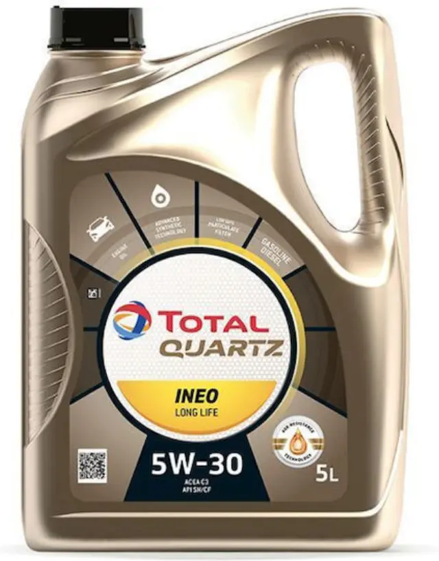 Total Quartz Ineo Long Life Λάδι Αυτοκινήτου 5W-30 5lt