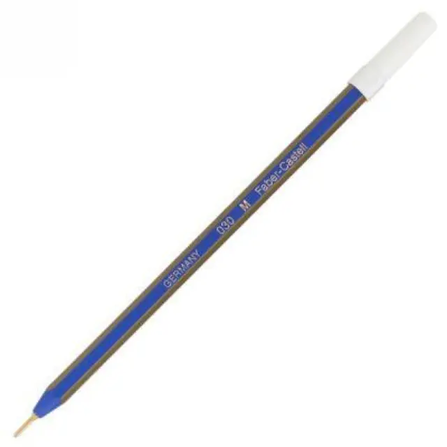 ΣΤΥΛΟ FABER CASTELL ΔΙΑΡΚΕΙΑΣ ΑΠΛΟ ΡΙΓΕ 030 ΜΠΛΕ
