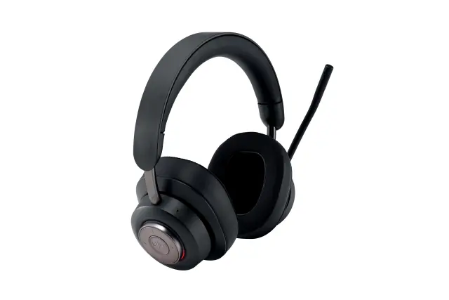 Kensington H3000 Ασύρματα/Ενσύρματα Over Ear Ακουστικά με 60 ώρες Λειτουργίας και Quick Charge Μαύρα