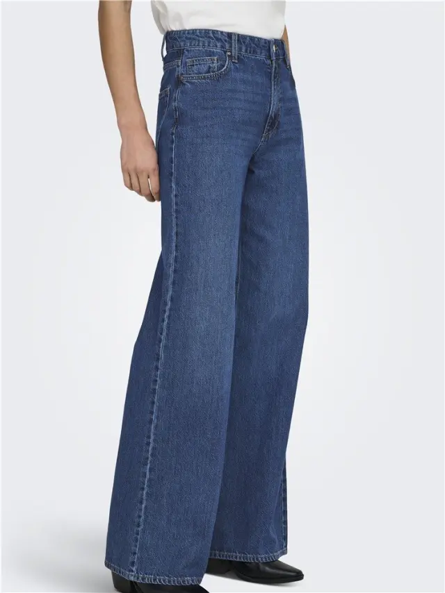 Παντελόνι denim, ONLJEMMA HW WIDE FLARED DNM, Only - XS 2