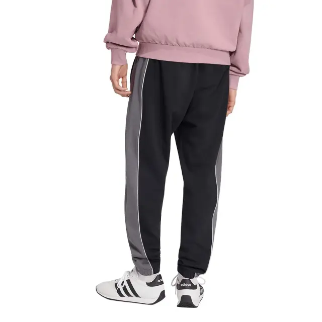 adidas Sportswear Men's Coloblock Fleece Pant Μαύρο - Γκρι KF4209 (adidas Sportswear) 2