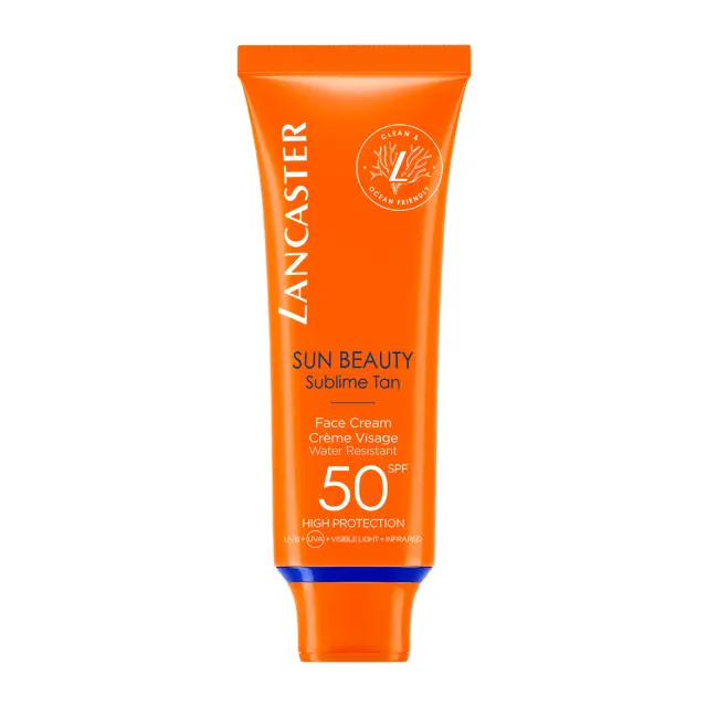 Lancaster Sun Beauty Sublime Tan Αντηλιακή Κρέμα Προσώπου SPF50 50ml (OT)