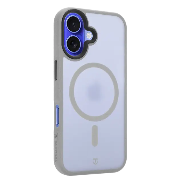 Tactical MagForce Hypersand Cover for Apple iPhone 16 Light Grey 3