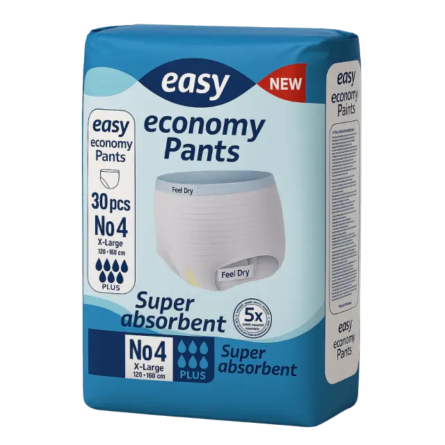 Πανα βρακακι easy pants Plus X-Large 30 τεμαχιων