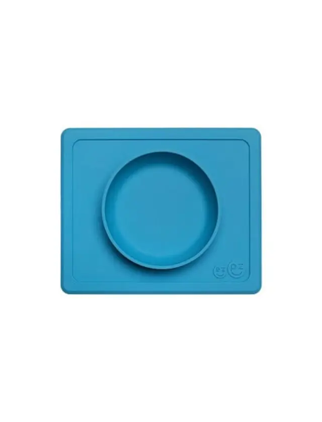 Ezpz: Εκπαιδευτικό μπολ 6+ μηνών Mini Bowl - Blue