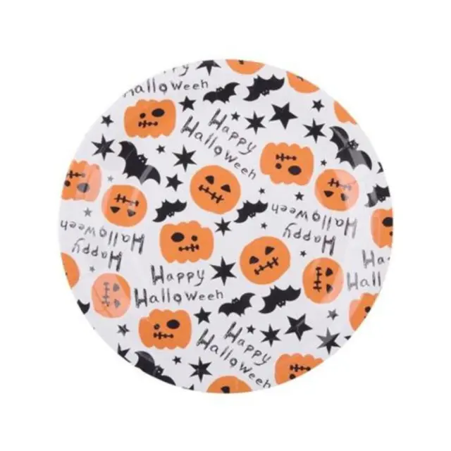 Arti Casa Halloween Πιάτο Χάρτινο (6τμχ): Happy Halloween