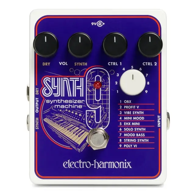 Electro-Harmonix SYNTH9 Synthesizer Machine Πετάλι
