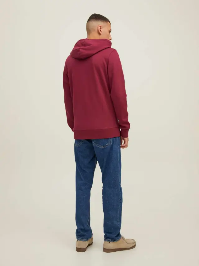 JJEBASIC SWEAT ZIP HOOD NOOS Rhododendron 3