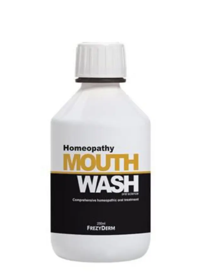 Frezyderm Homeopathy Mouthwash Στοματικό Διάλυμα για Ολοκληρωμένη Στοματική Φροντίδα των Ατόμων που Ακολουθούν Ομοιοπαθητική Αγωγή 250ml
