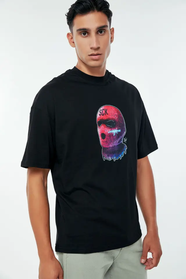 T-Shirt Βαμβακερό SCK Λευκό 2