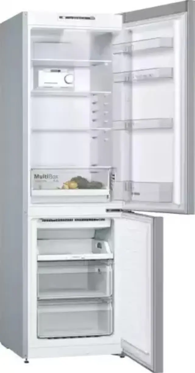 Bosch KGN33NLEB Ψυγειοκαταψύκτης 282lt NoFrost Υ176xΠ60xΒ66εκ. Inox 2