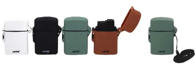 Leon Αδιάβροχος Αναπτήρας Αντιανεμικός - Mountain Waterproof Jet (170591)