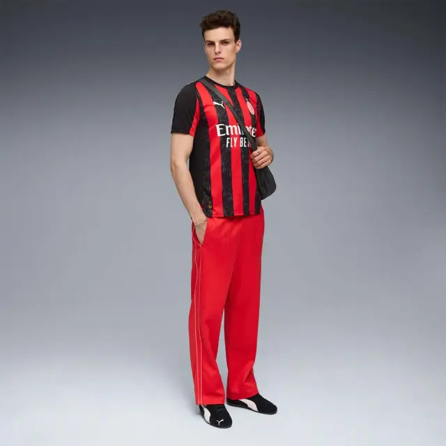 Puma Men's AC Milan Home Replica Jersey Μαύρο - Κόκκινο 779962-01 (Puma) - XLarge 3