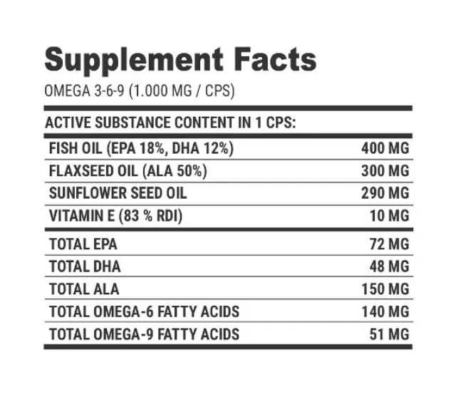 Extrifit Omega 3-6-9 2
